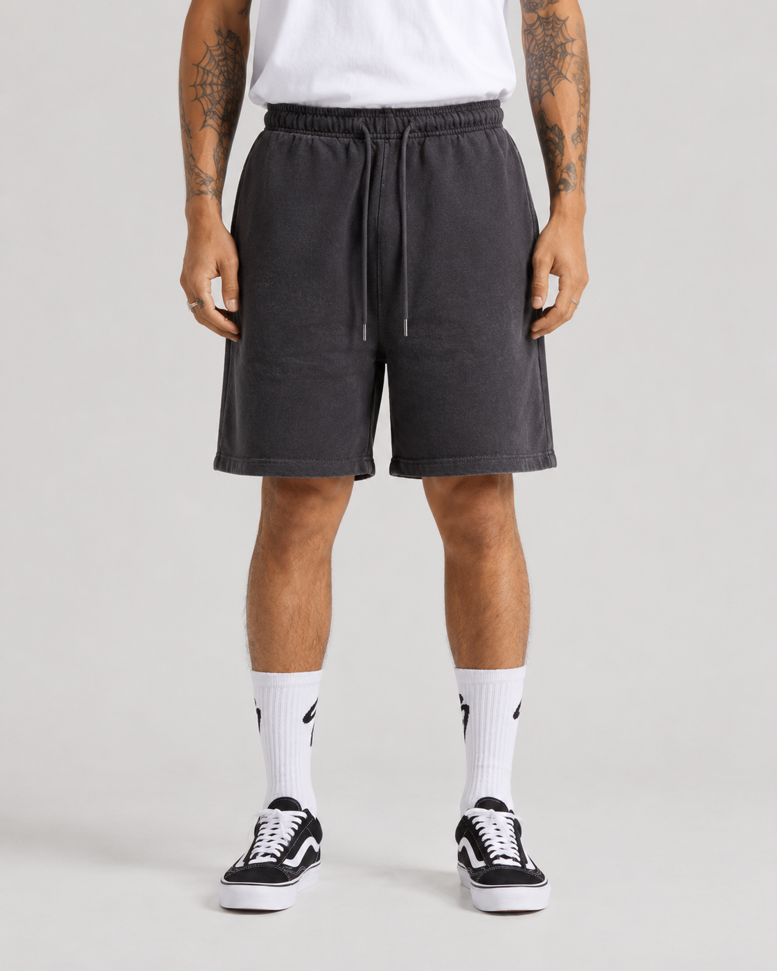 Shaka / Garment Dye Fleece Mens Shorts