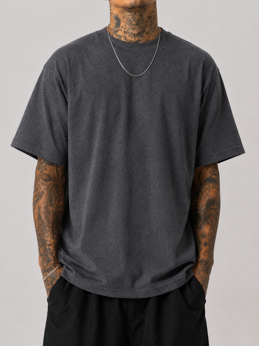 Pro Club Men's Heavyweight T-Shirts 3-Pack – Short Sleeve Crew Neck Cotton Tees