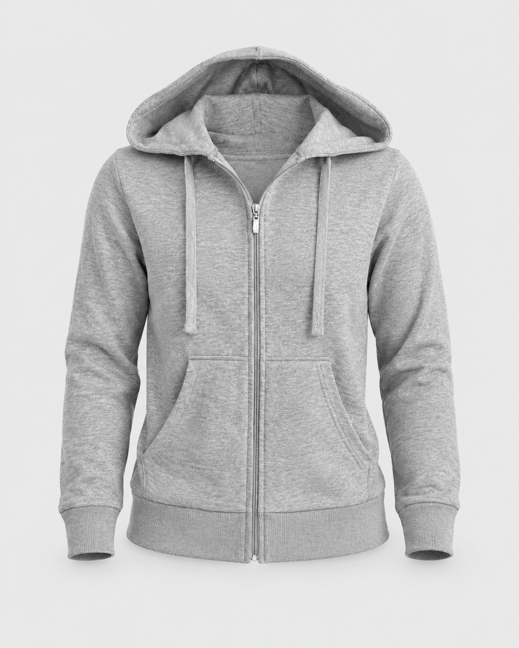 Plain Fleece Zipper Hood