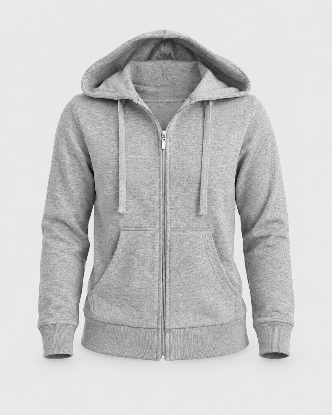 Plain Fleece Zipper Hood