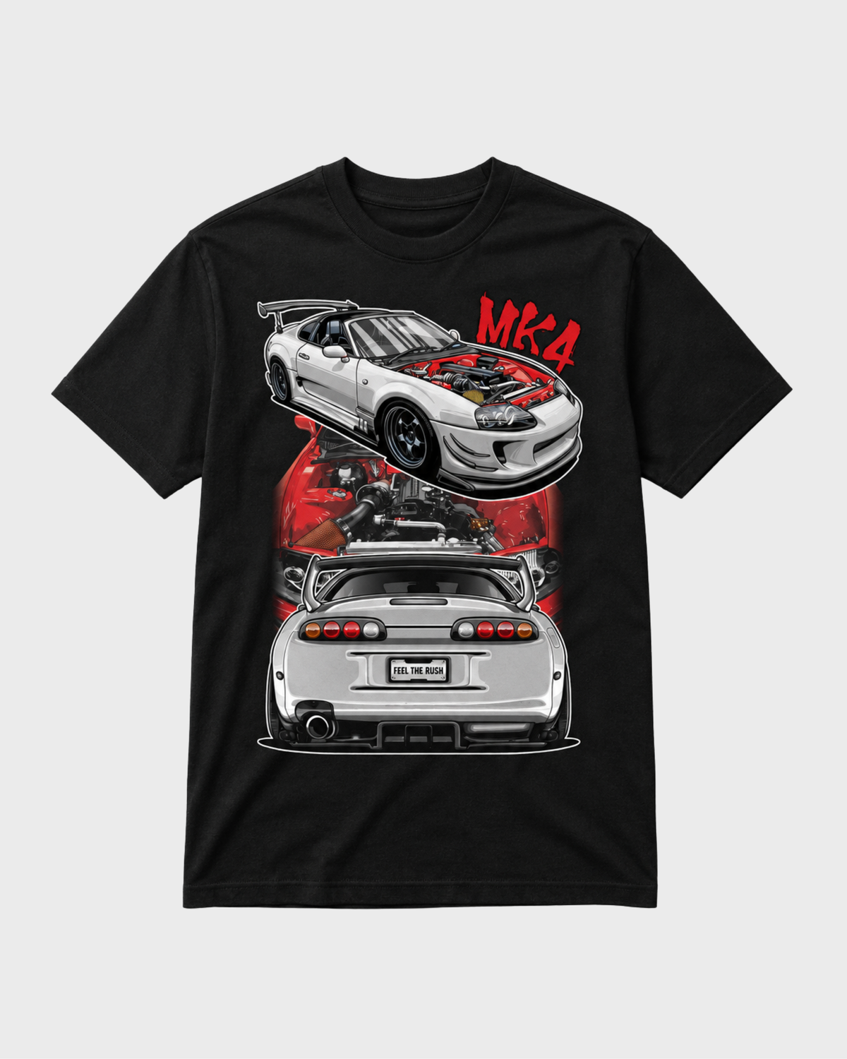 Supra MK4 JDM Turbo Car Graphic Tee