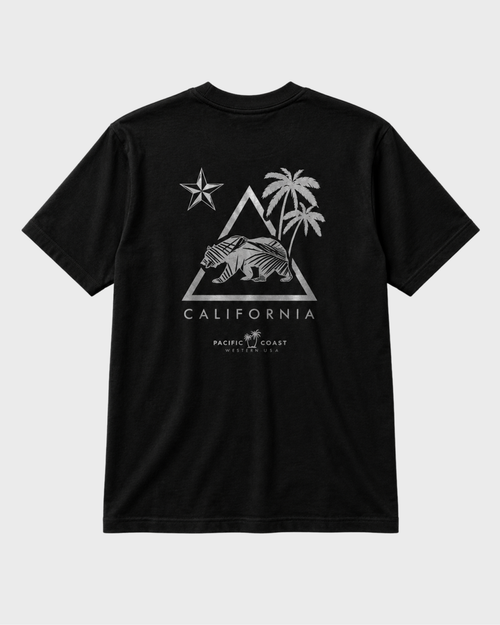 California Sunset Bear Graphic Tee