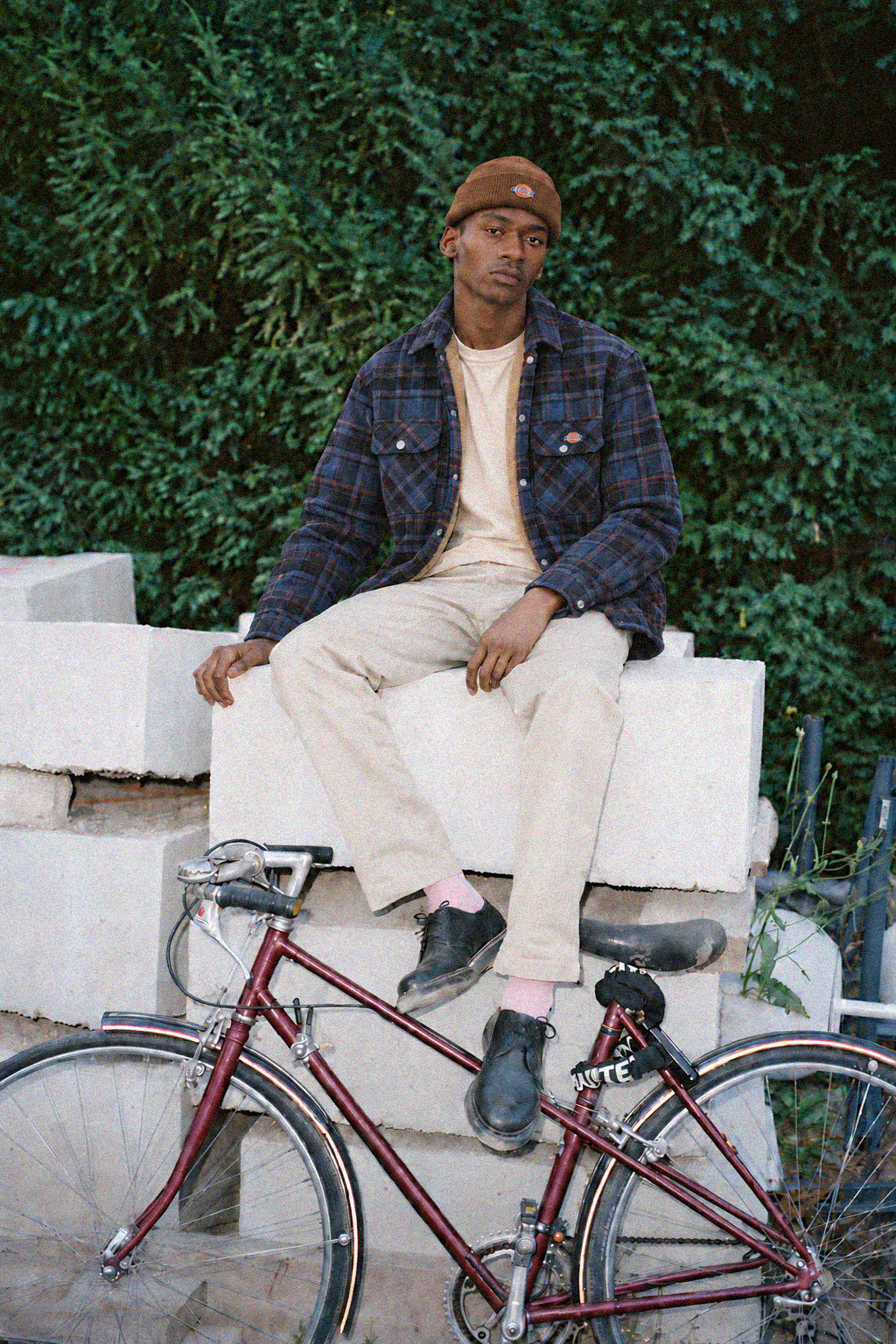 Dickies Lined Flannel Shirt Jacket, lifestyle photo