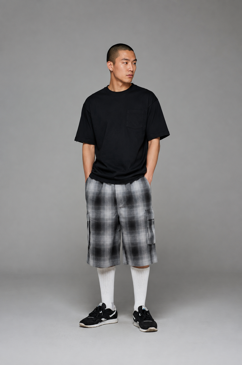 FB County Cargo Checker Shorts