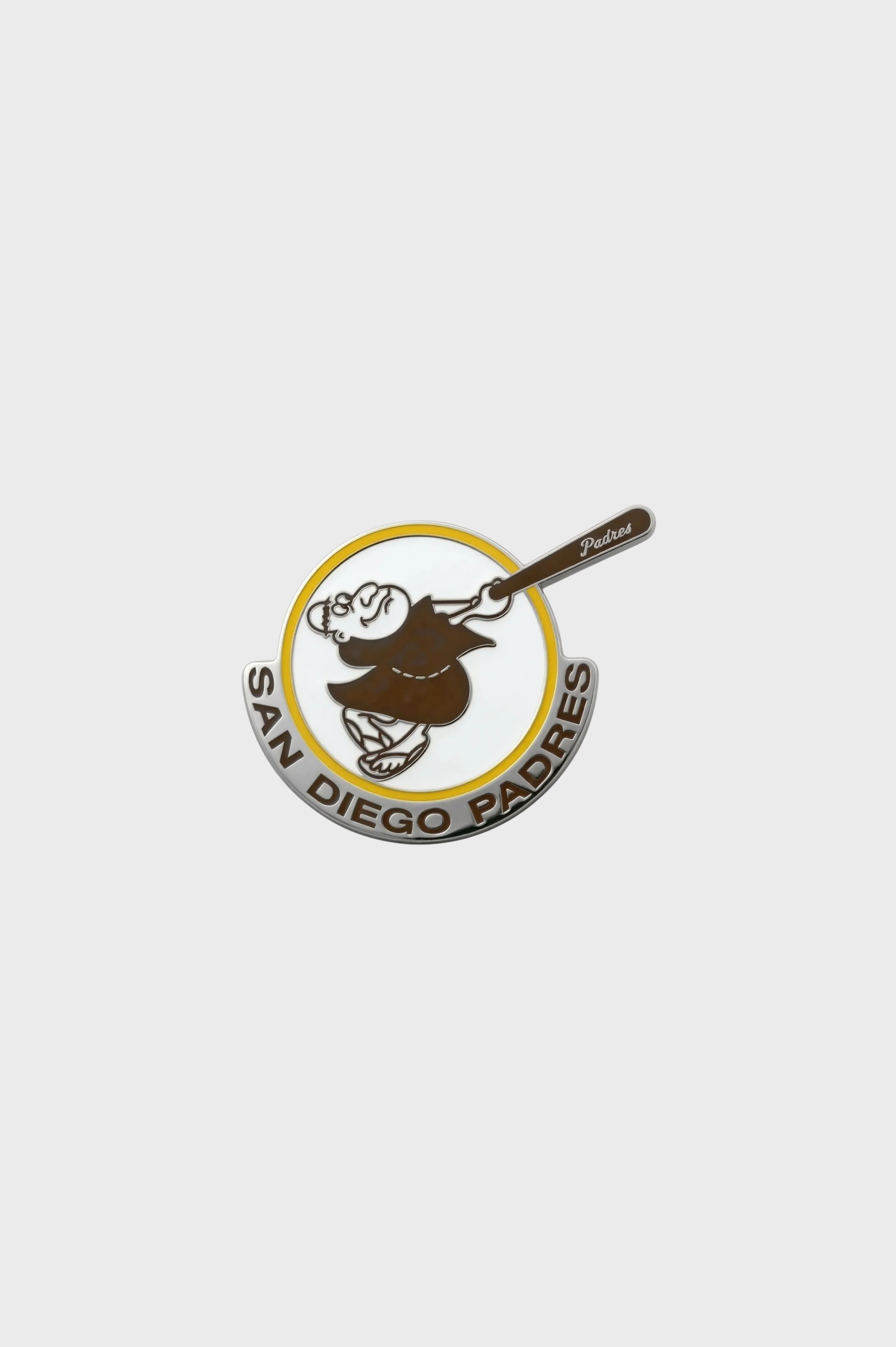 San Diego Padres Swinging Friar MLB Enamel Pin