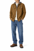 TJ213 / Duck Hooded Shirt Jacket