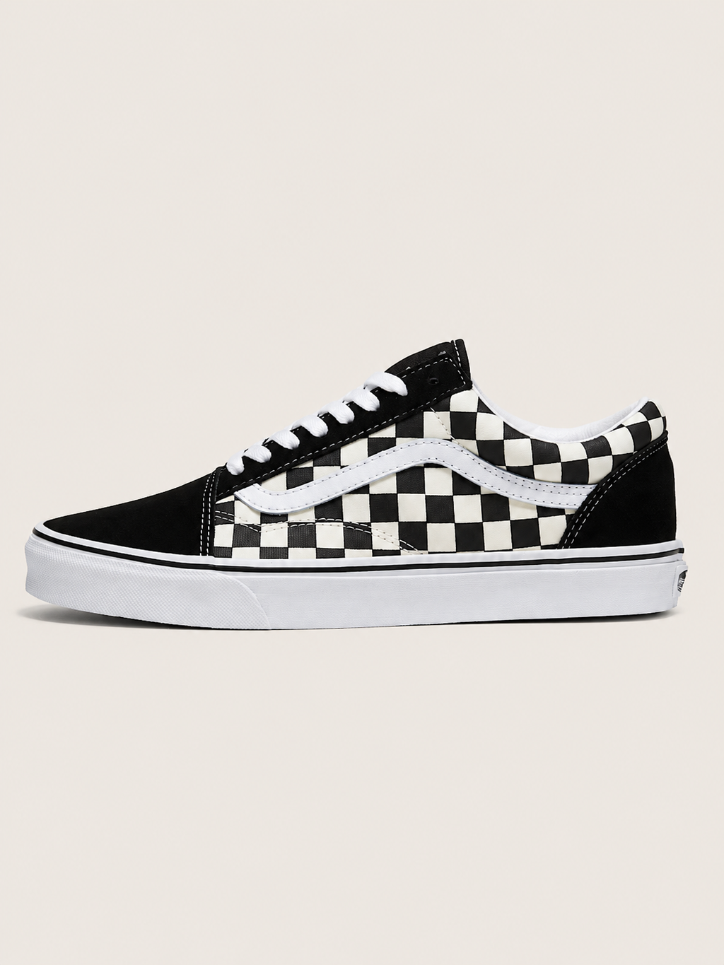 VN0A38G1P0S / Old Skool /  (PRIMARY CHECK) BLK/WHITE