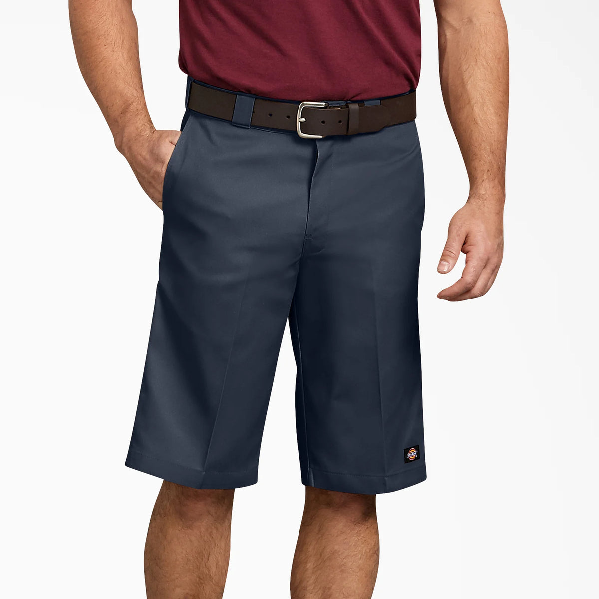 Dickies WR850 FLEX Regular Fit 11 inch Work Shorts in Dark Navy