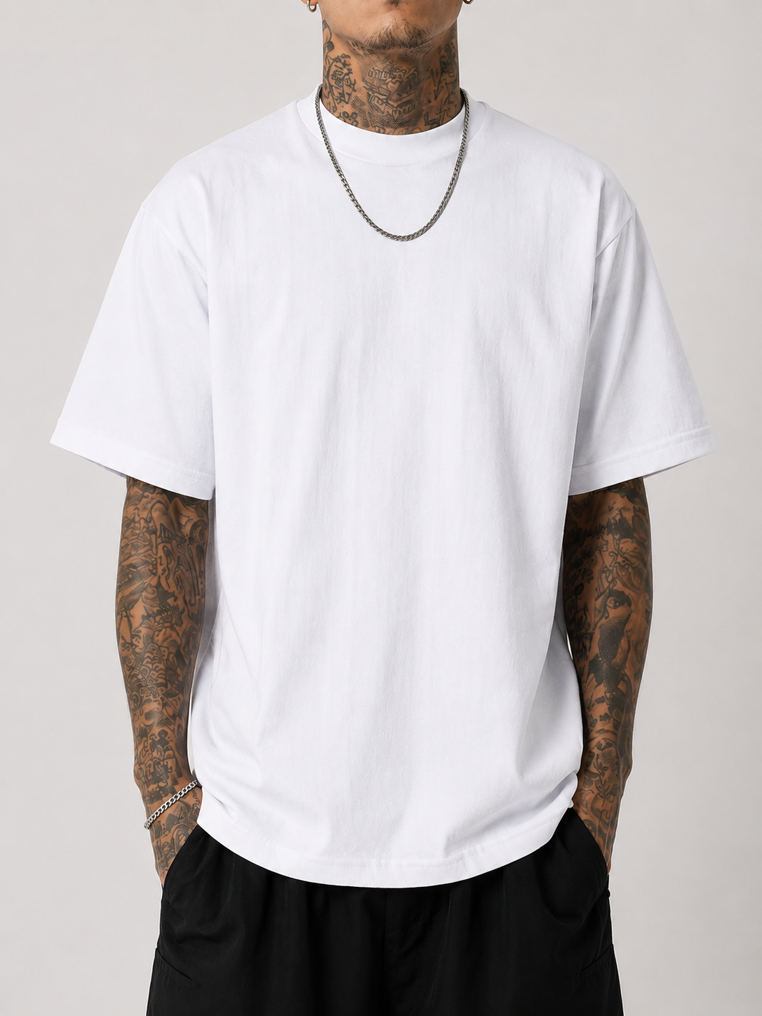 Pro Club Men's Heavyweight T-Shirts 3-Pack – Short Sleeve Crew Neck Cotton Tees