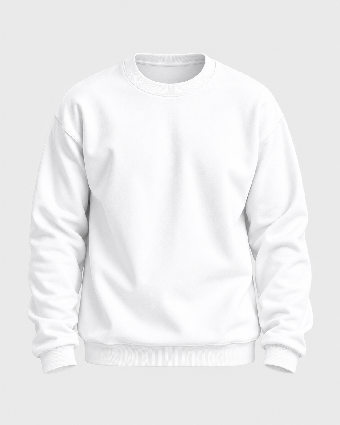 Plain Crew Neck Sweat