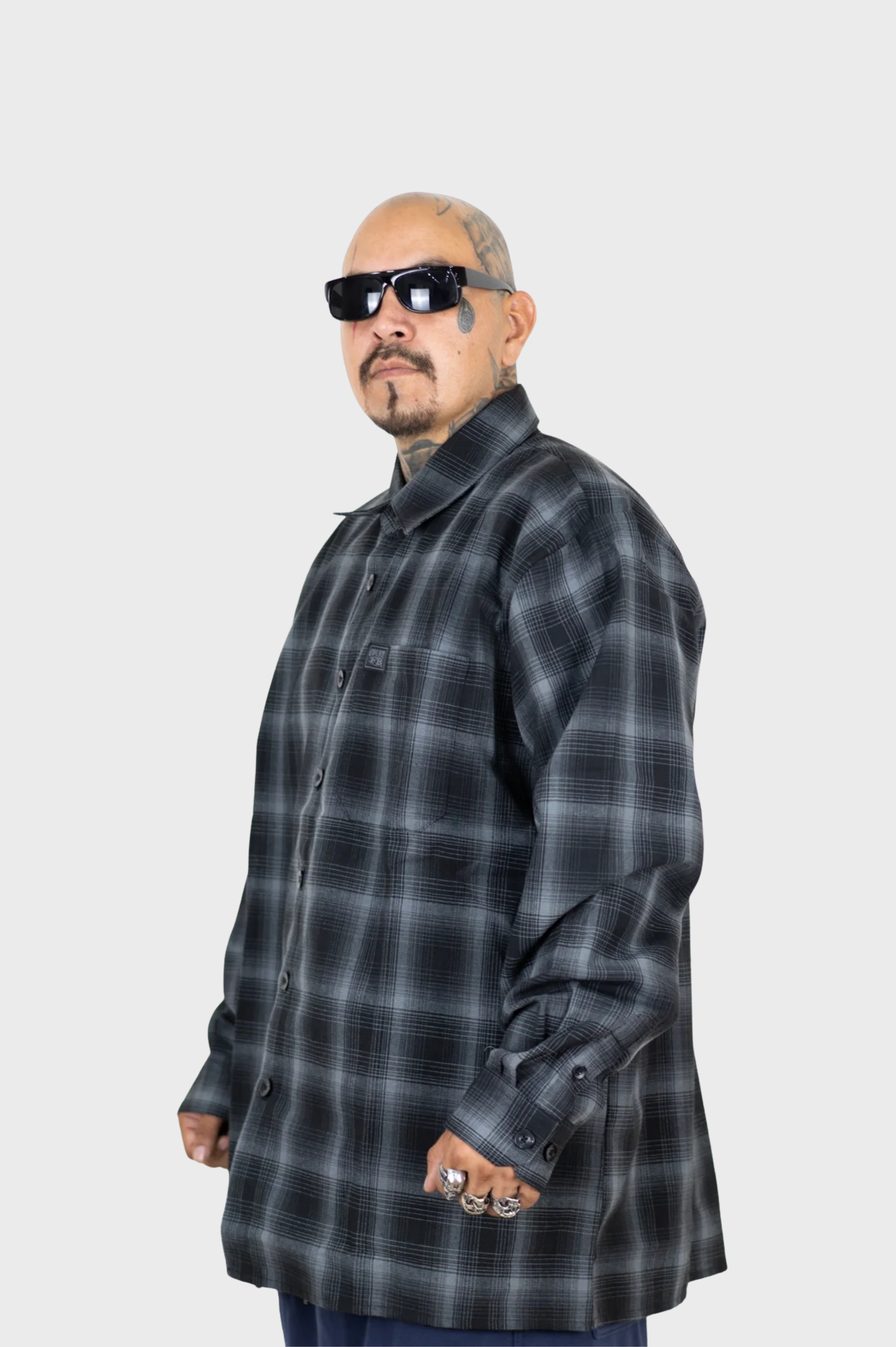 FB County / Long Sleeve Checker Flannel Shirt