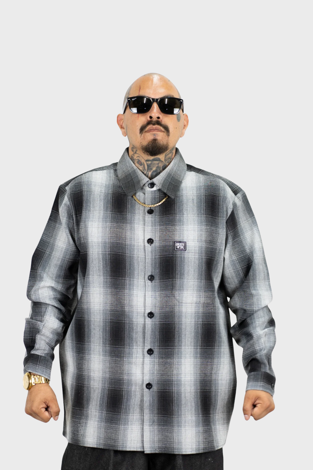 FB County / Long Sleeve Checker Flannel Shirt