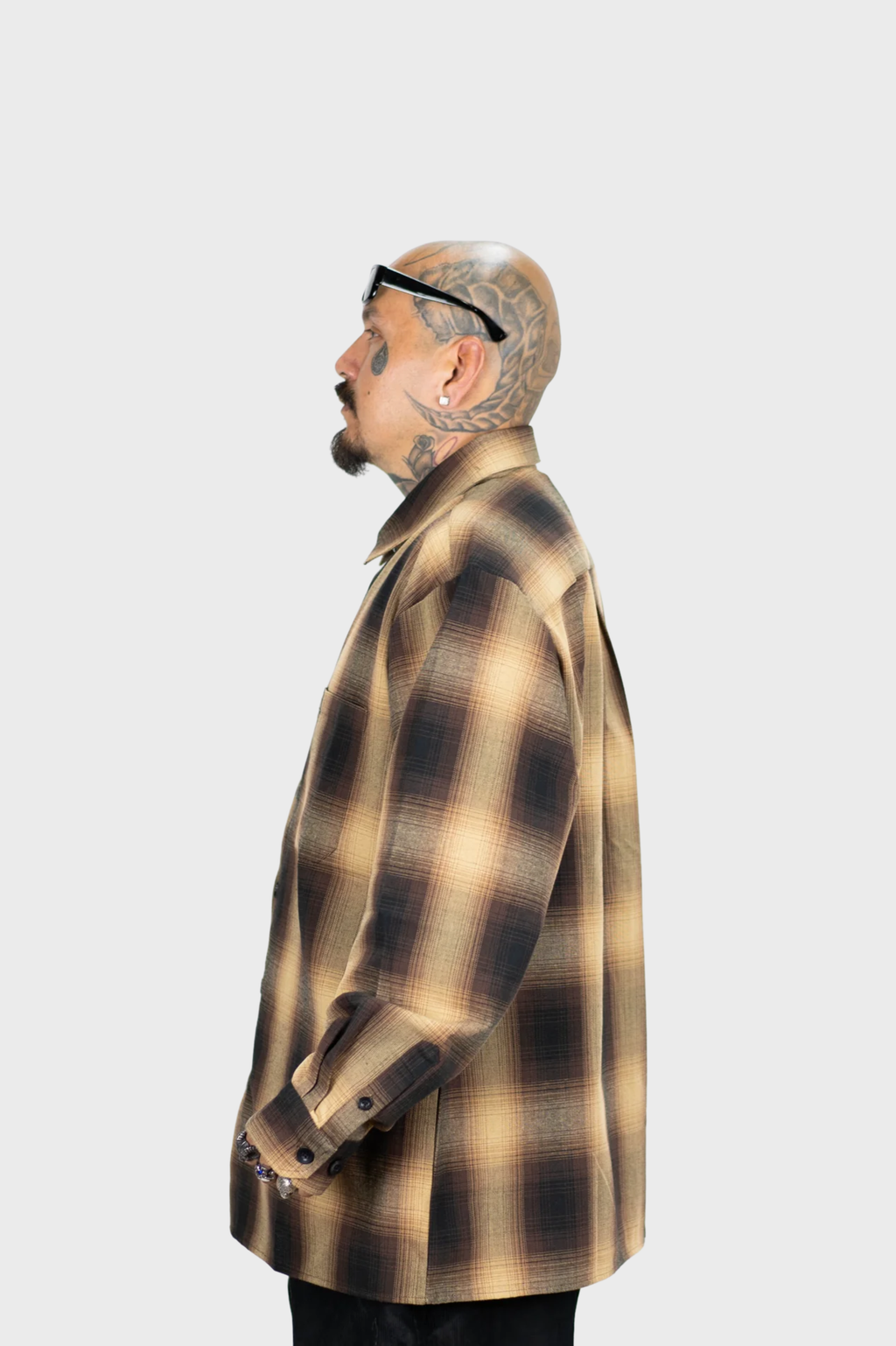 FB County / Long Sleeve Checker Flannel Shirt
