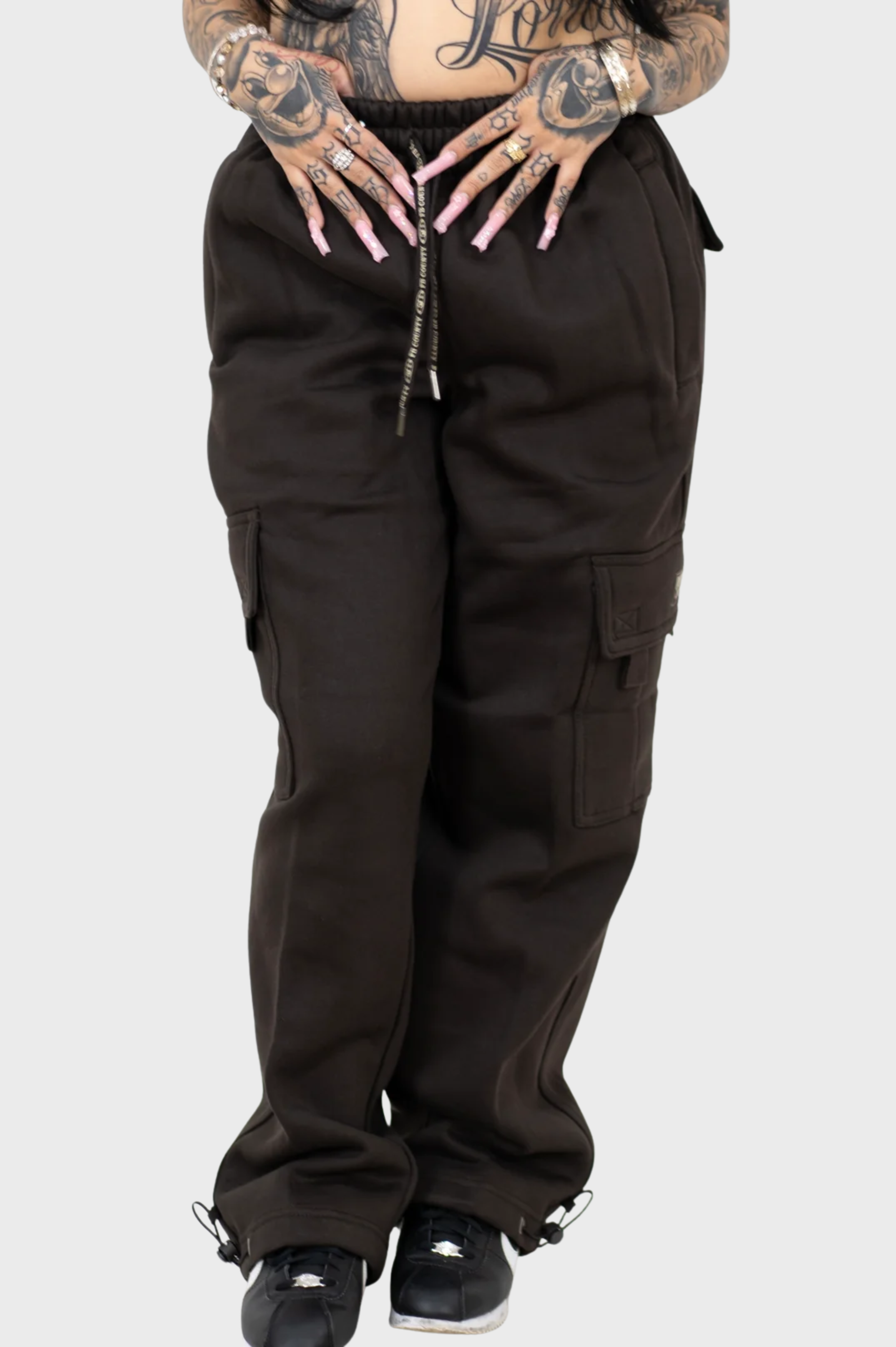 FB County / Heavyweight Baggy Cargo Sweatpants