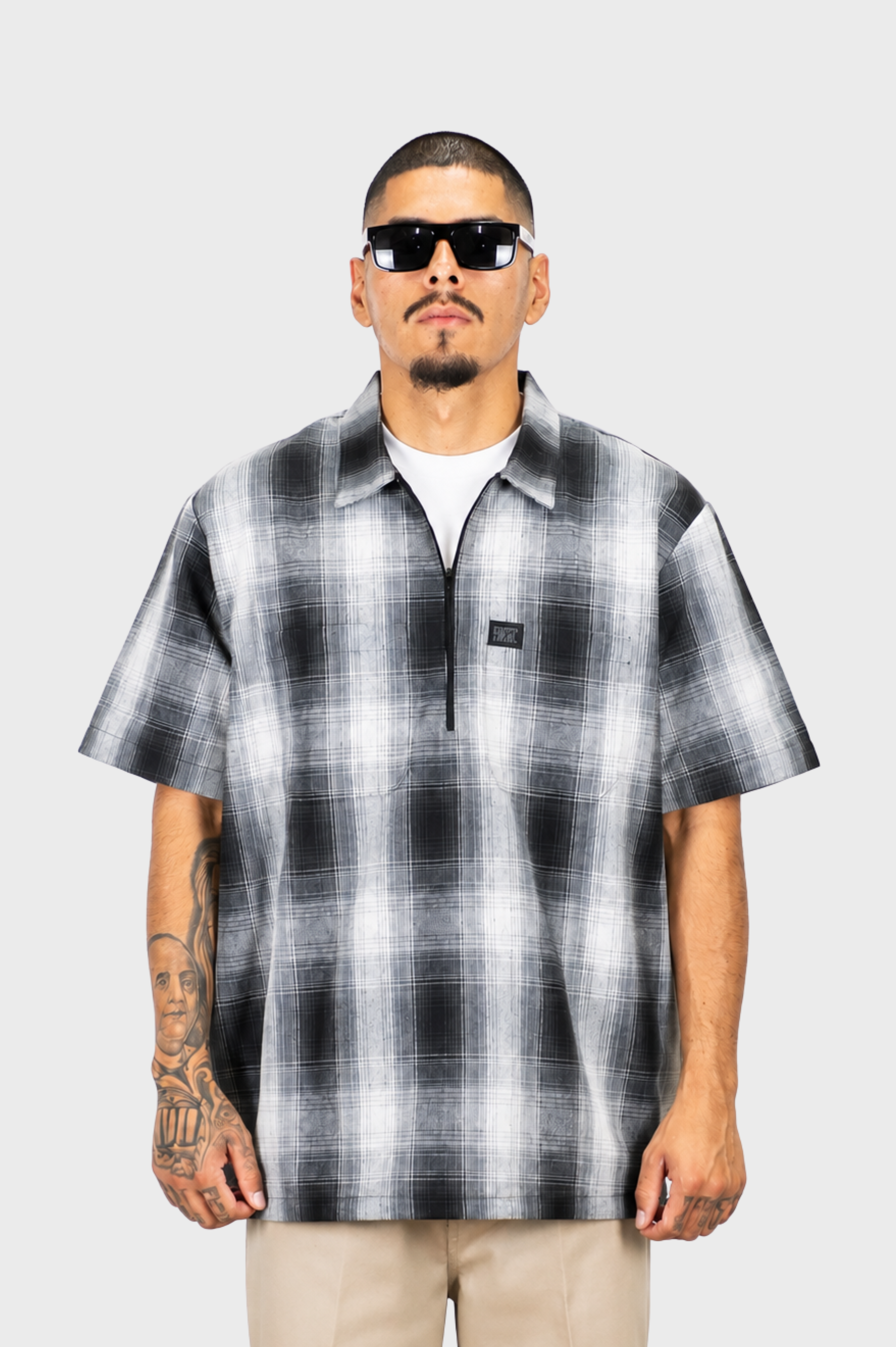 FB COUNTY SHORT SLEEVE 1/2 ZIP SHIRTS