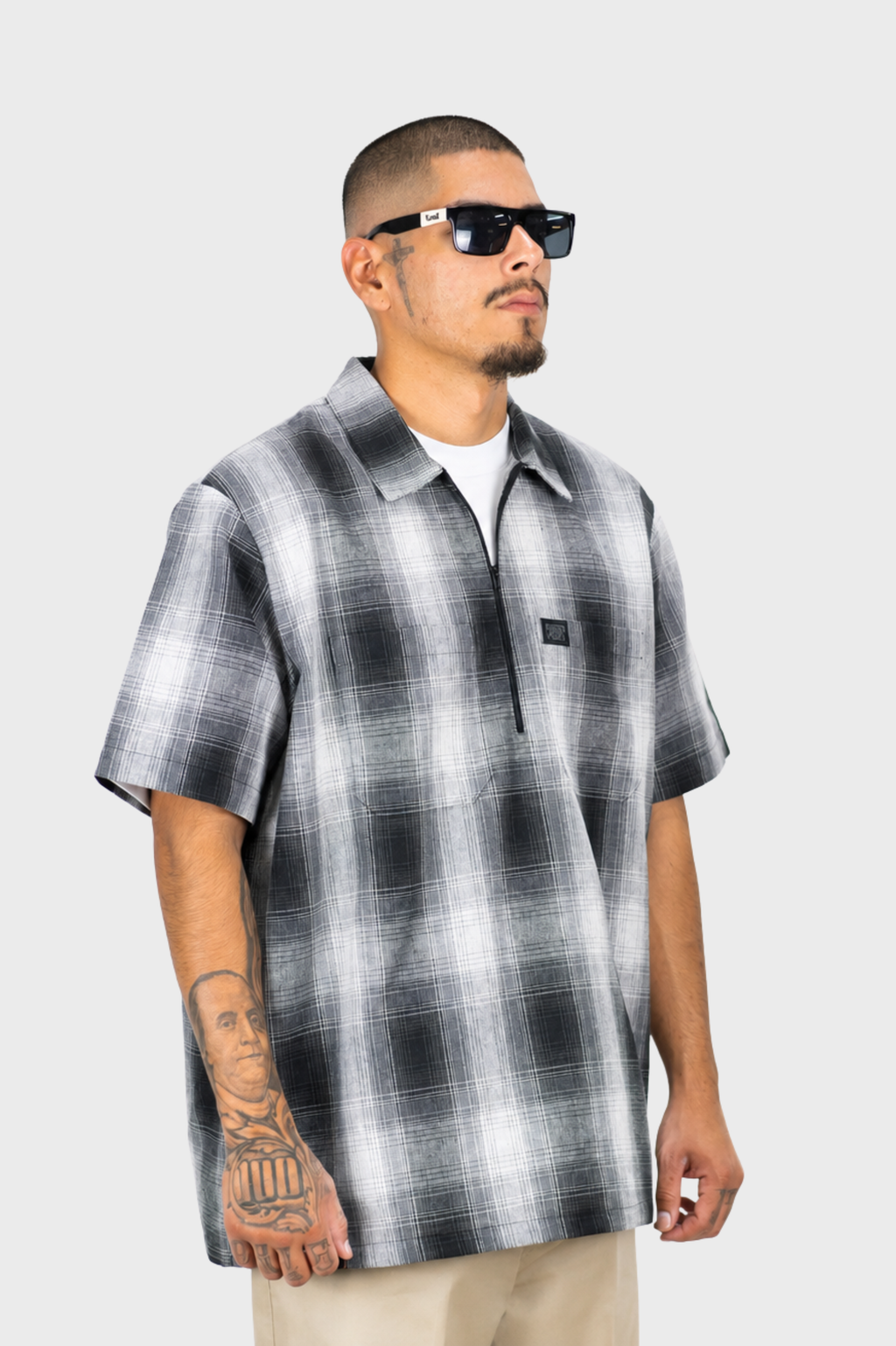 FB COUNTY SHORT SLEEVE 1/2 ZIP SHIRTS