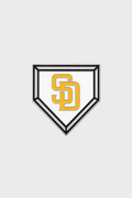 San Diego Padres Home Plate MLB Enamel Pin