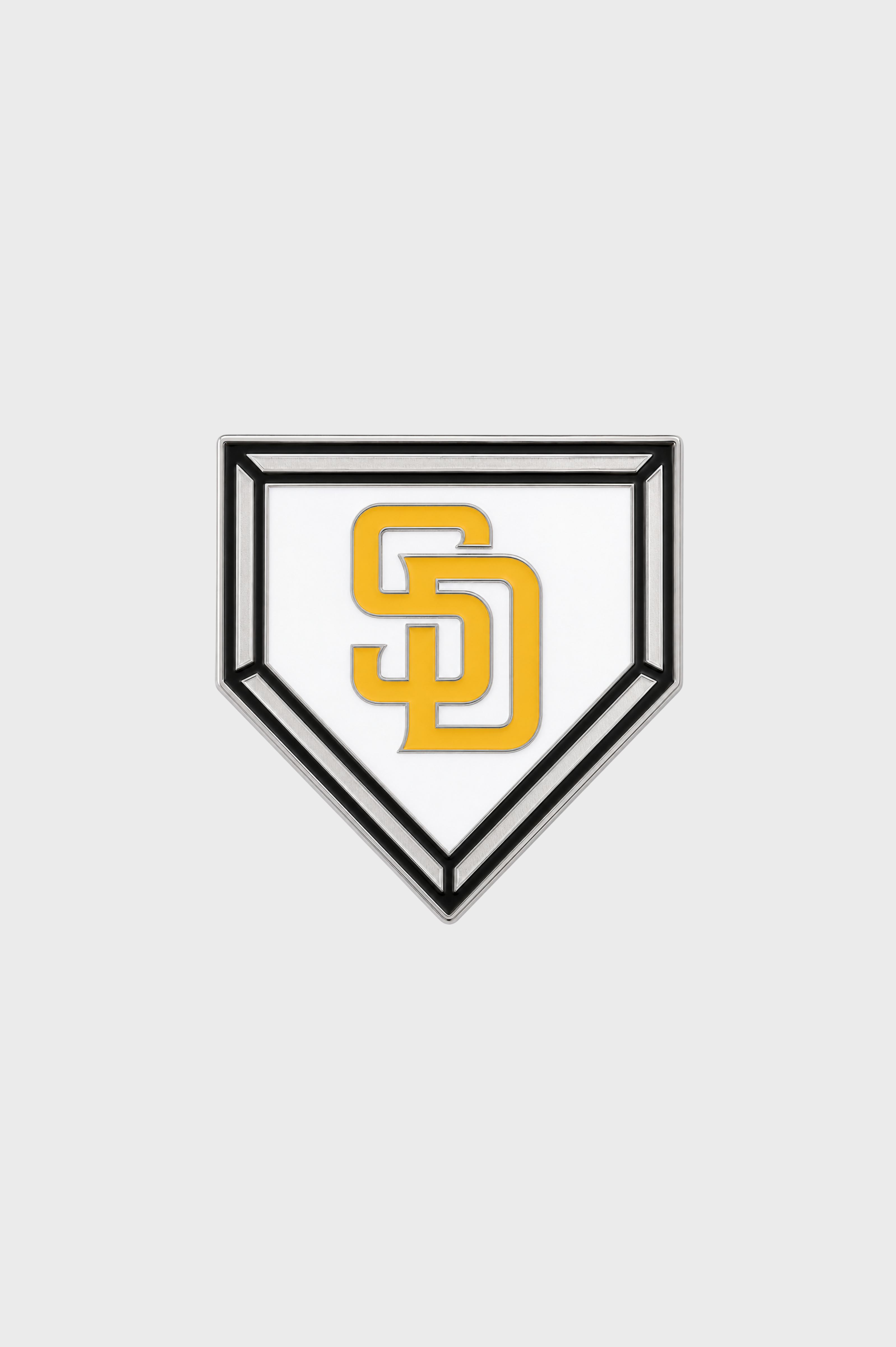 San Diego Padres Home Plate MLB Enamel Pin