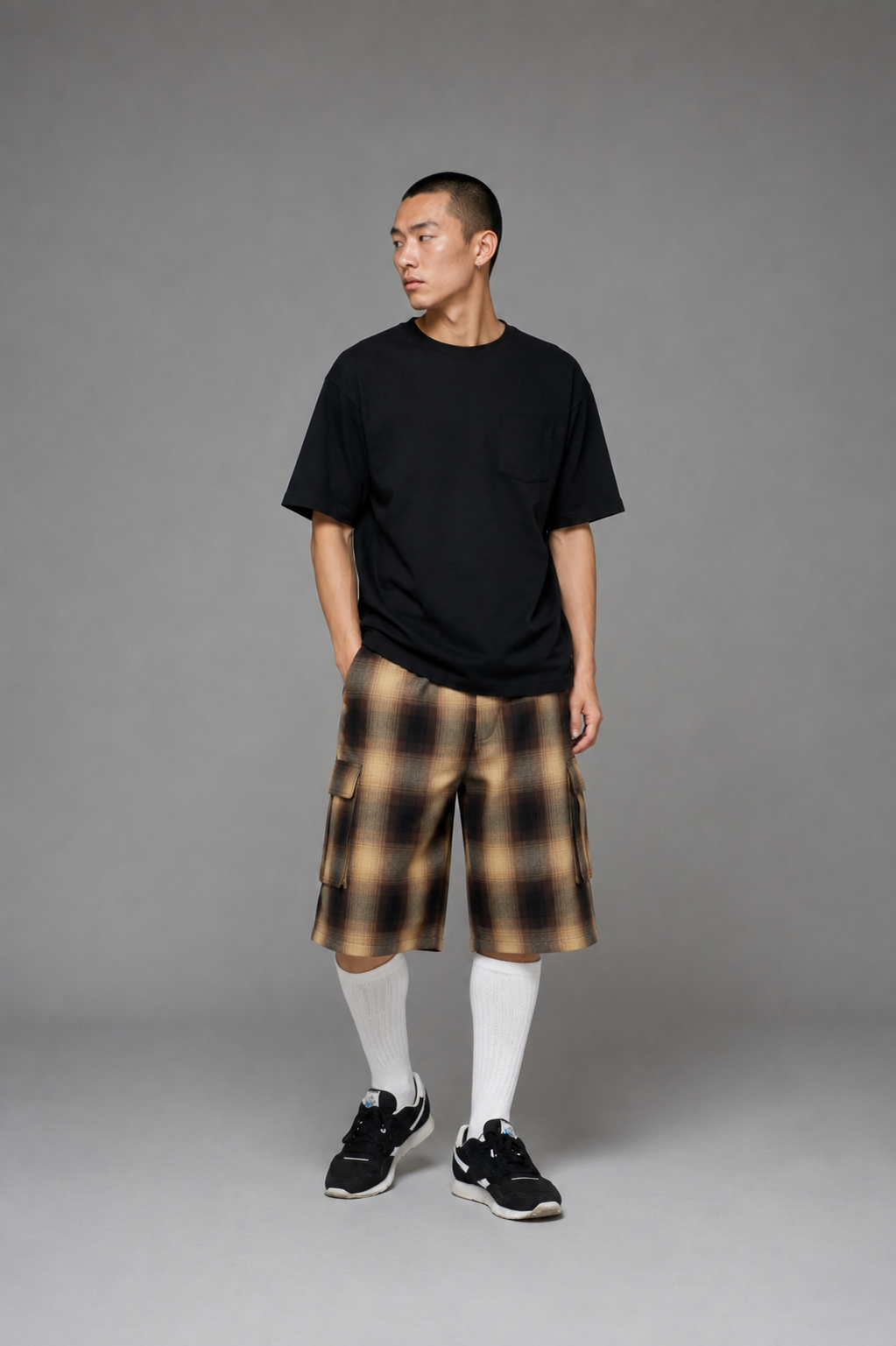 FB County Cargo Checker Shorts