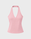 Mila Polka Dot Halter Tank Top
