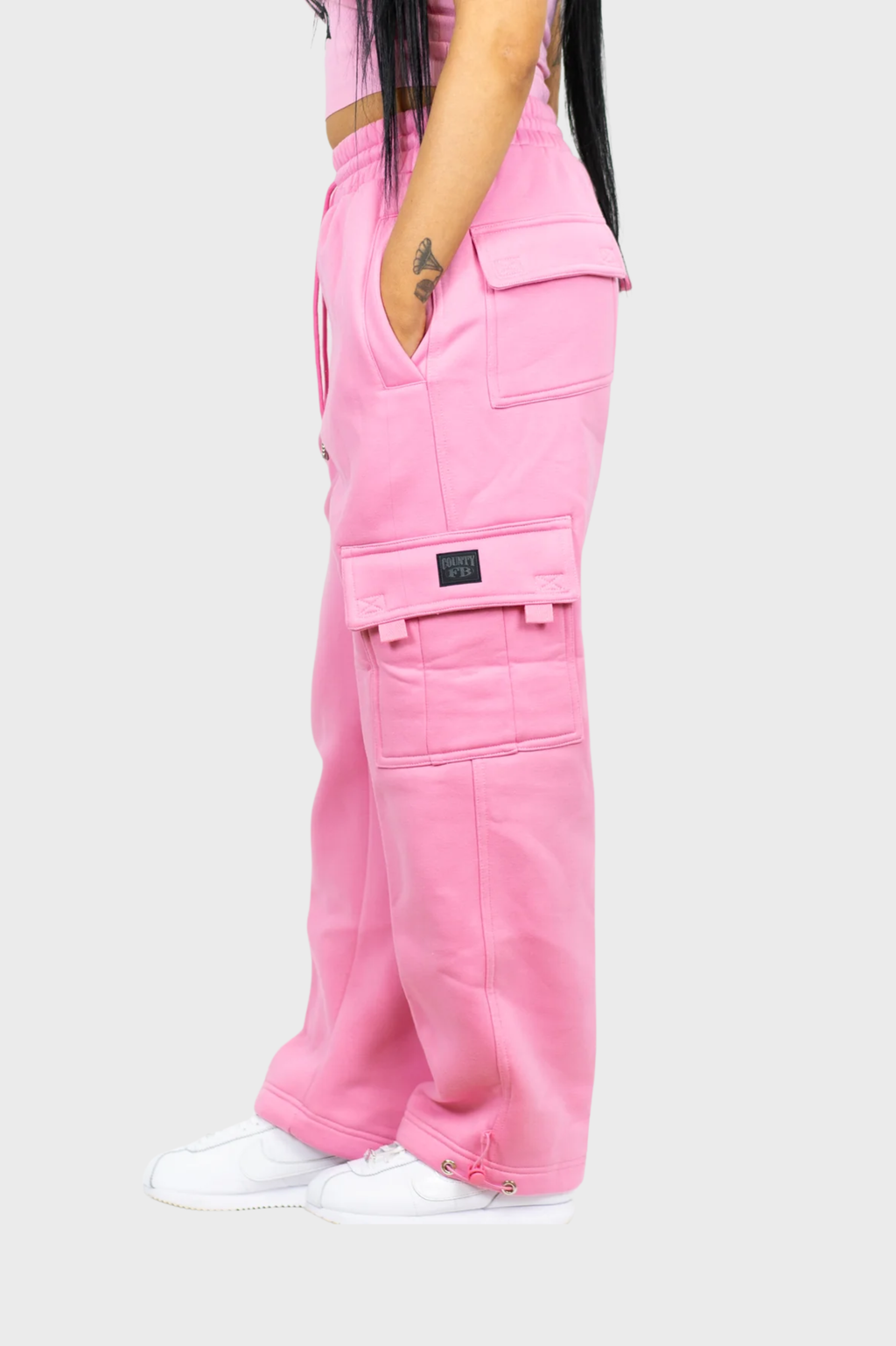 FB County / Heavyweight Baggy Cargo Sweatpants