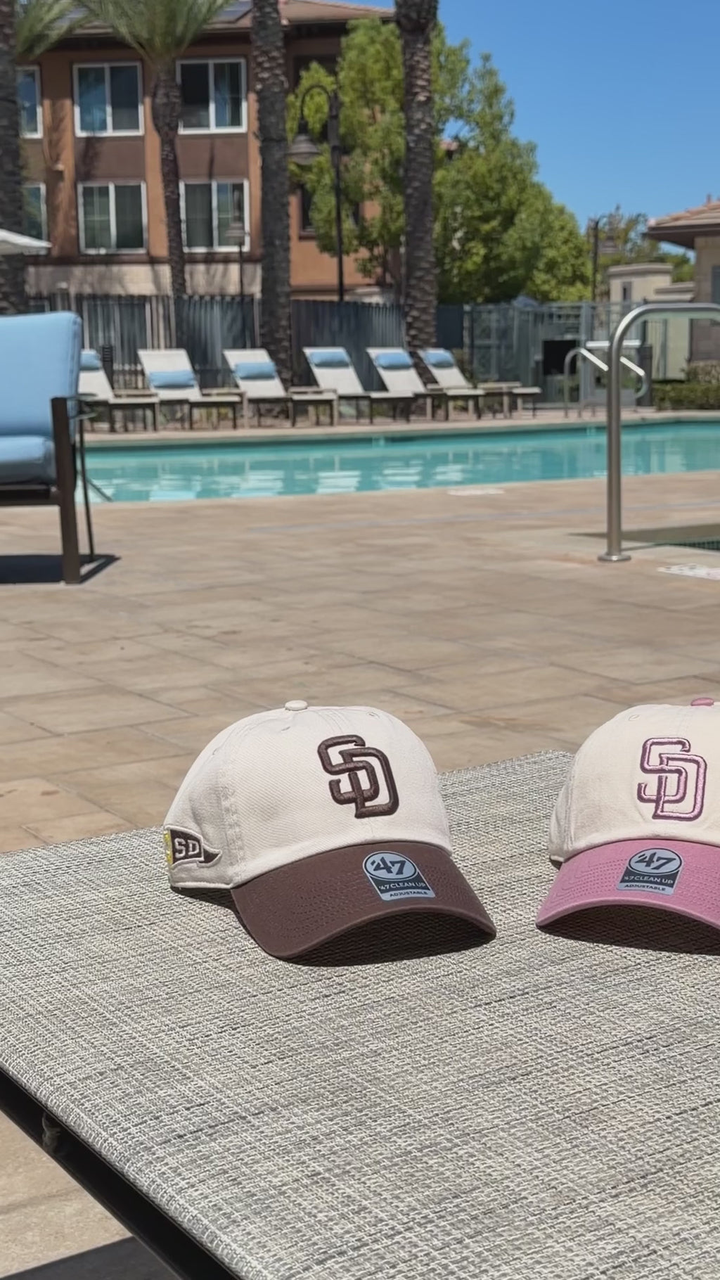 ’47 clean up San Diego Padres two tone - Cream & Pink
