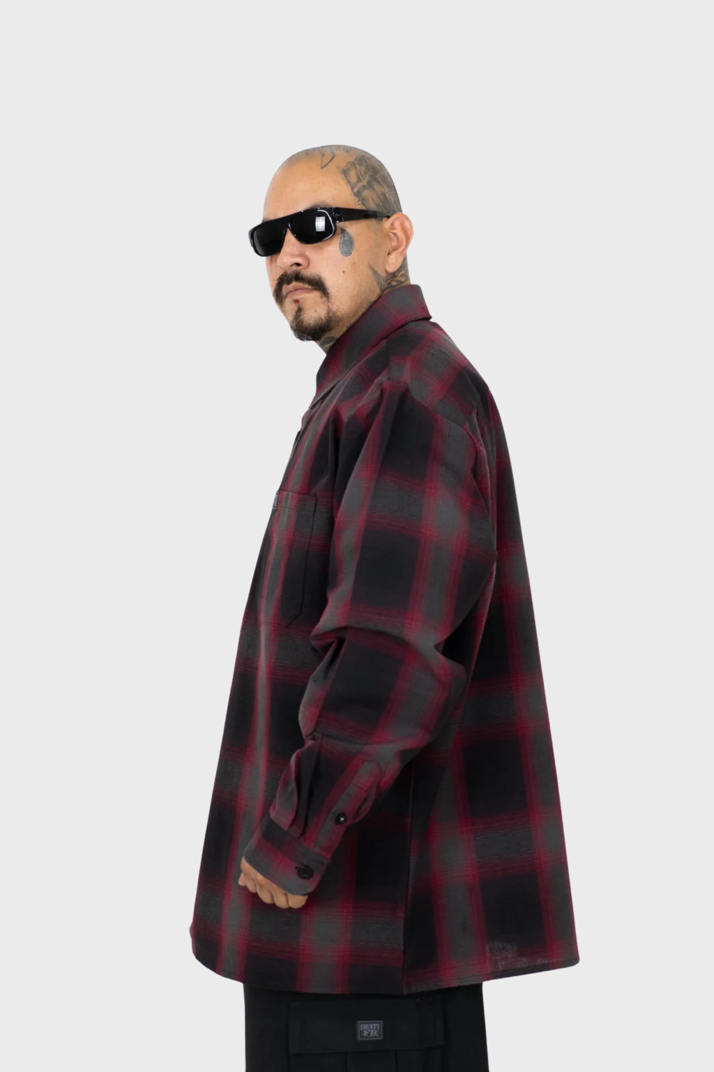 FB County / Long Sleeve Checker Flannel Shirt