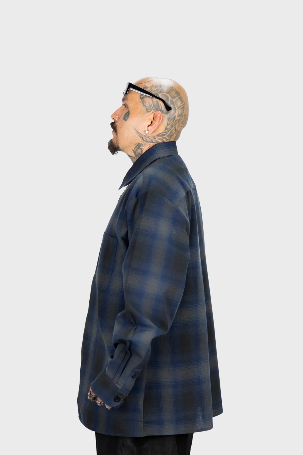 FB County / Long Sleeve Checker Flannel Shirt