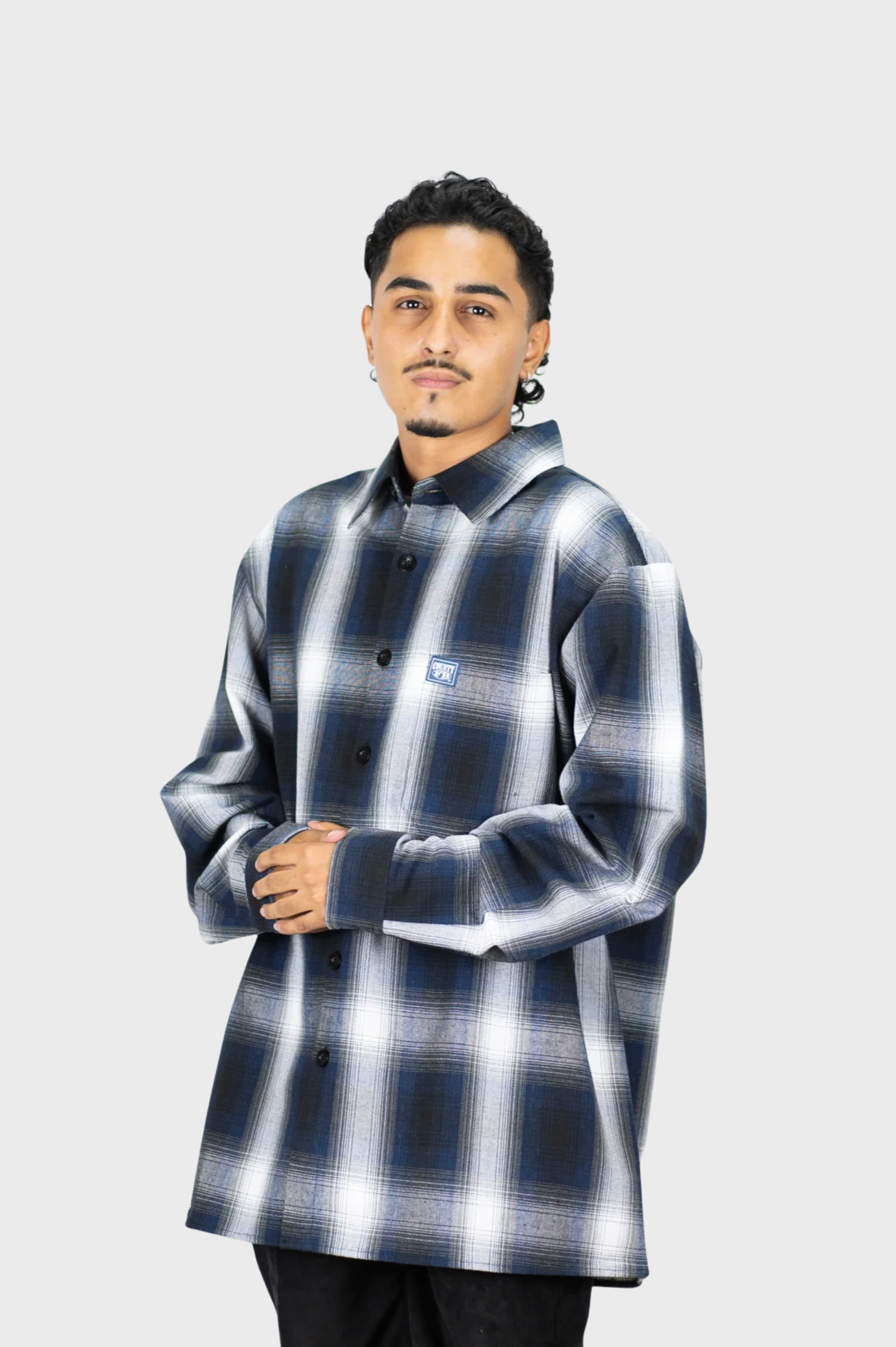 FB County / Long Sleeve Checker Flannel Shirt