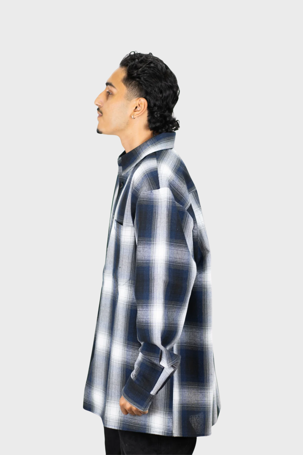 FB County / Long Sleeve Checker Flannel Shirt