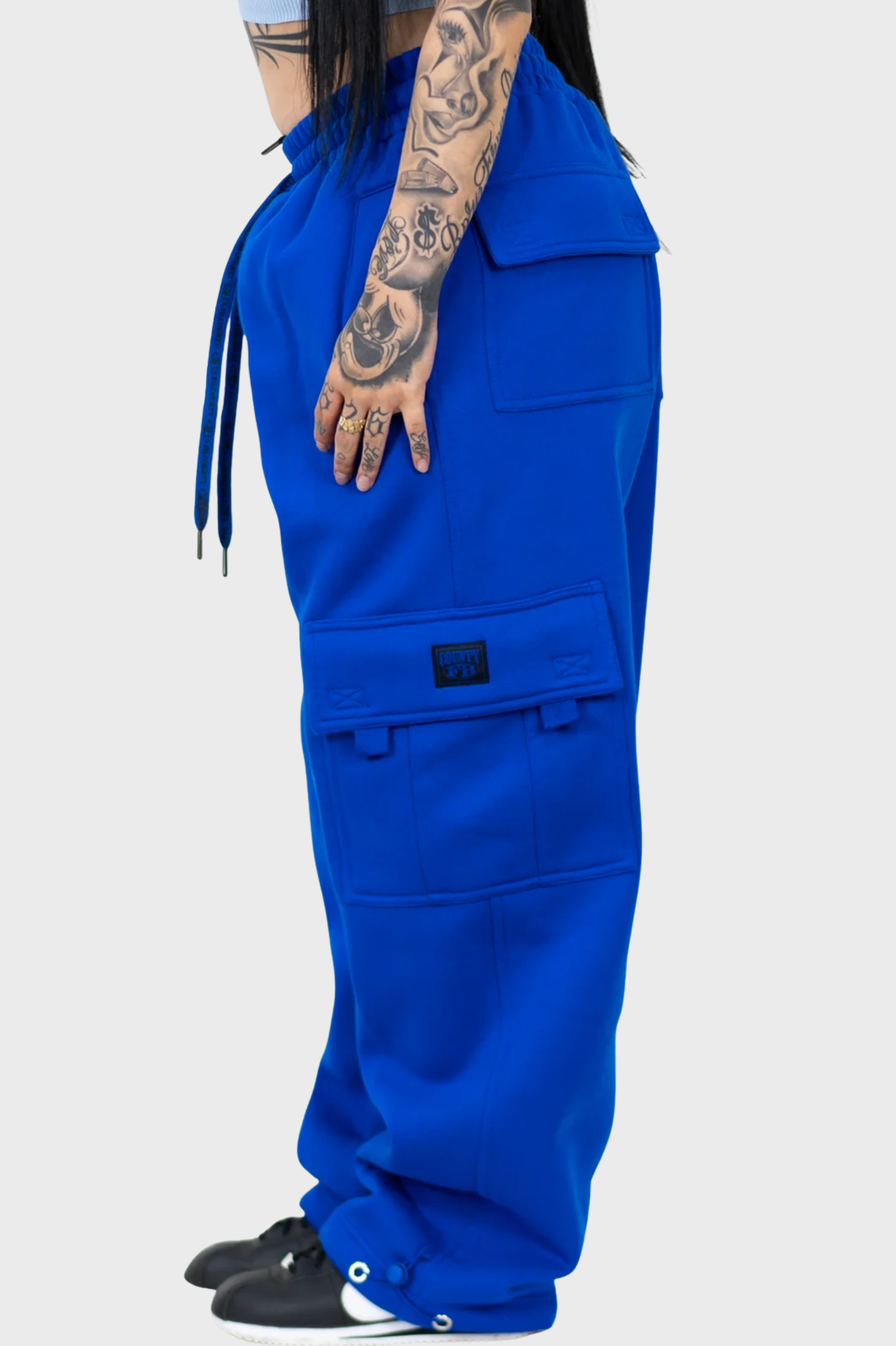 FB County / Heavyweight Baggy Cargo Sweatpants