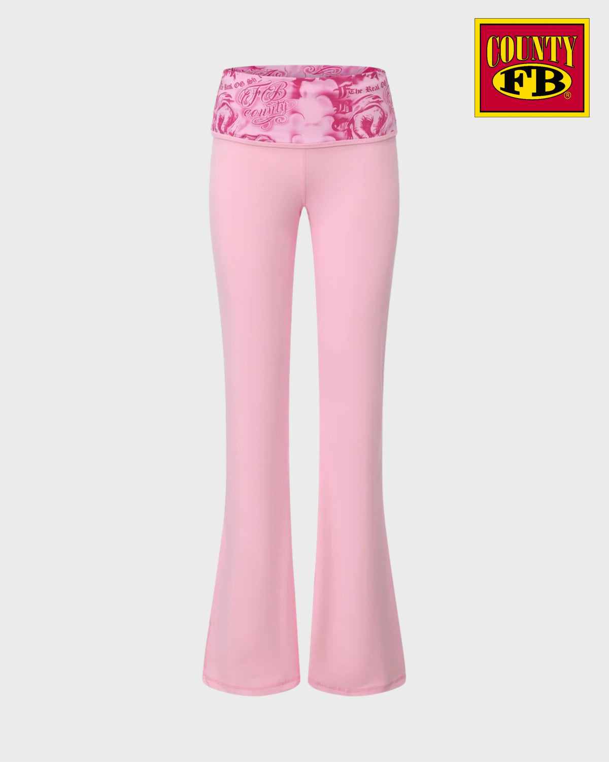 FB County Foldover Flare Legging