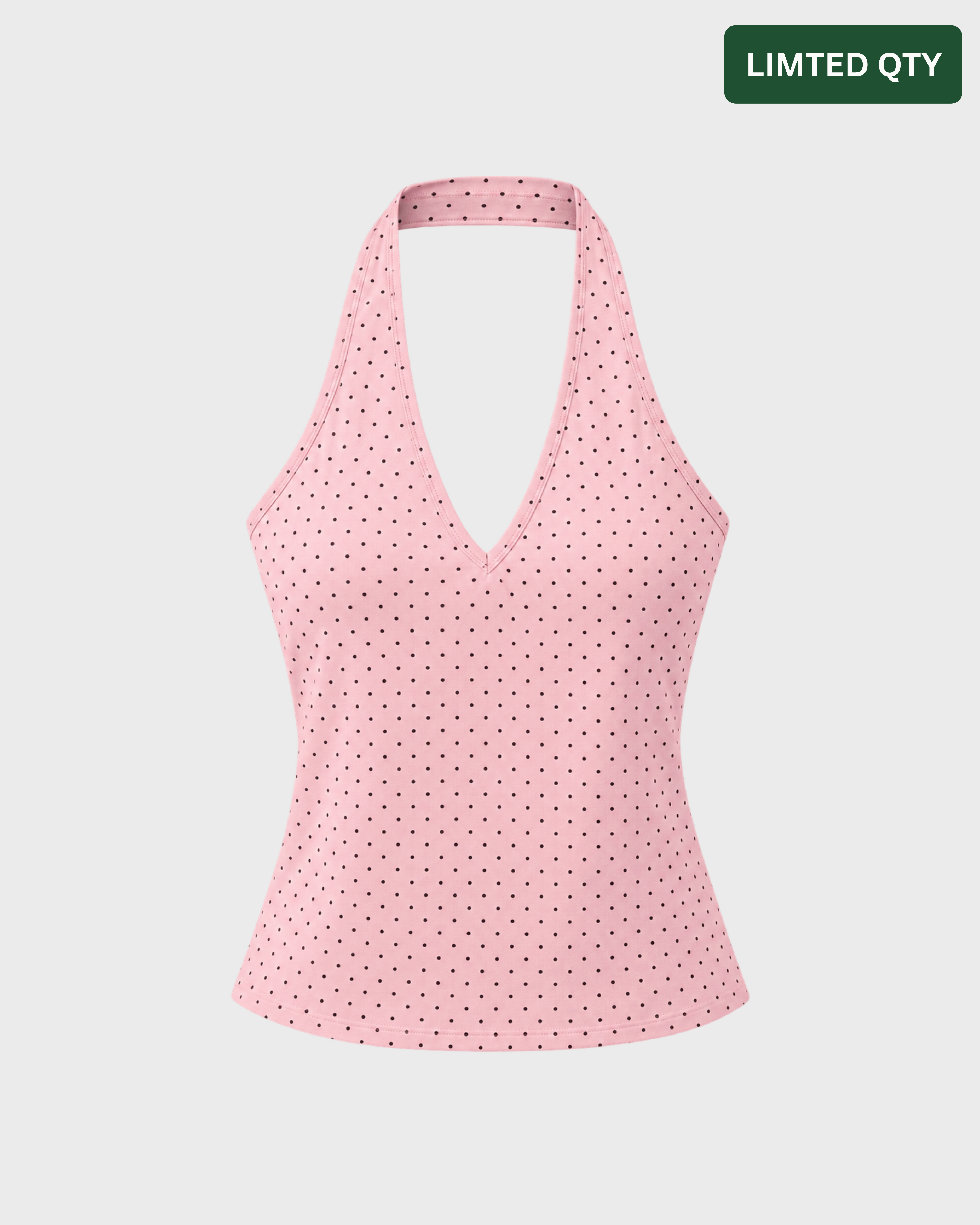 Mila Polka Dot Halter Tank Top