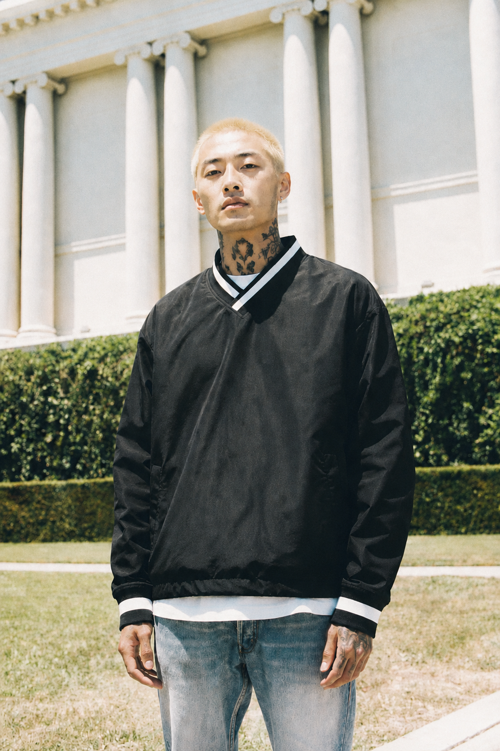 Shaka V Neck Windbreaker