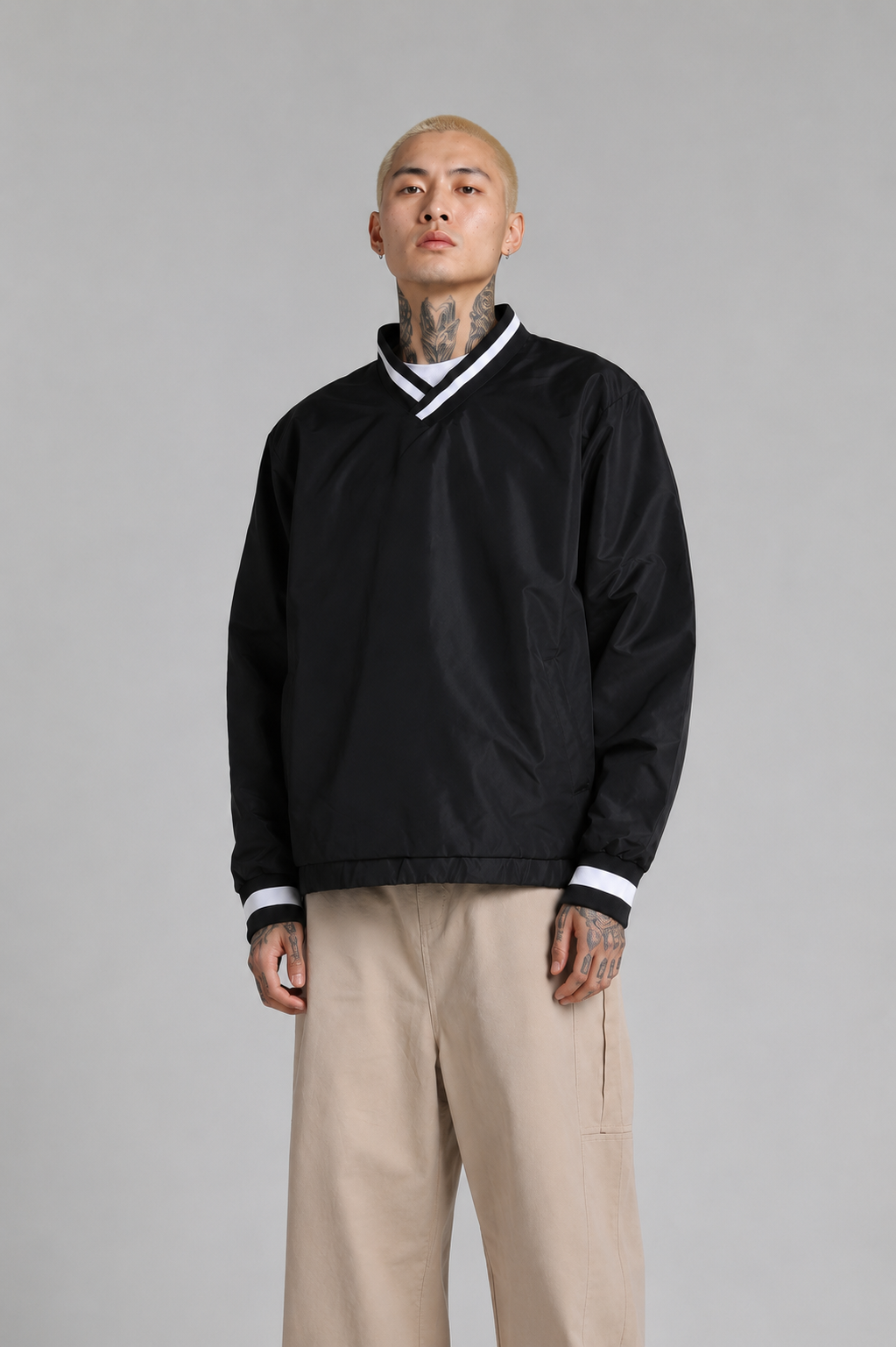 Shaka V Neck Windbreaker