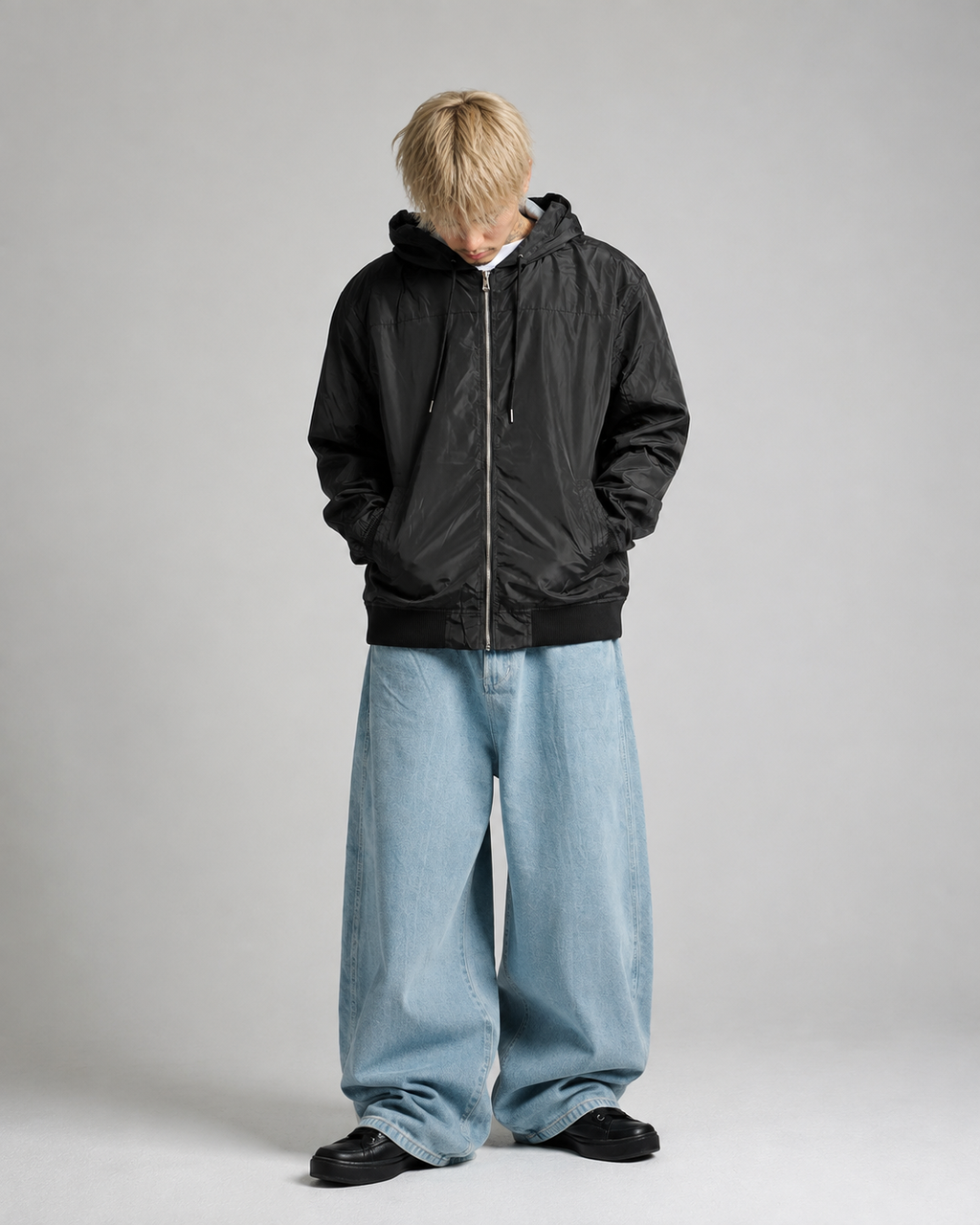 Shaka / Windbreaker Jacket — Color Block Streetwear