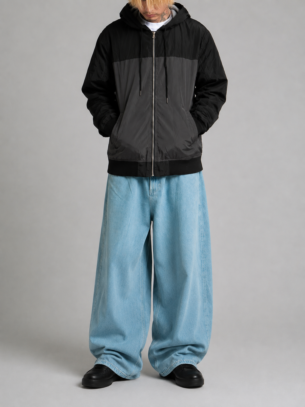 Shaka / Windbreaker Jacket — Color Block Streetwear