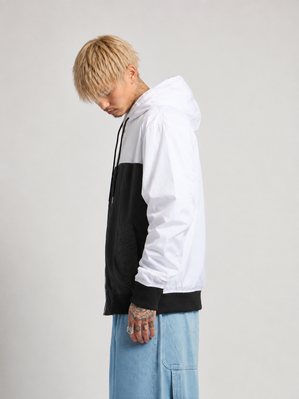 Shaka / Windbreaker Jacket — Color Block Streetwear